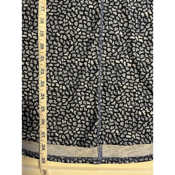 LL Bean Top Womens XL Reg Streamside Tee Split Neck 3/4 Sleeve Gorpcore Blue NWT - Picture 9 of 9